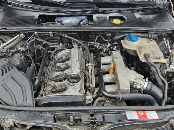 2002 Audi A4 II (B6), чёрный, 530000 рублей - вид 13