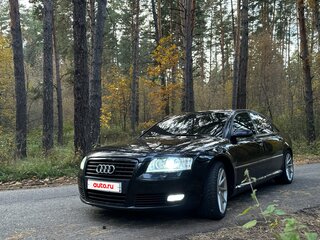 2008 Audi A8 II (D3) Рестайлинг 2, чёрный, 900000 рублей, вид 4