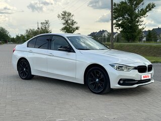 2017 BMW 3 серии 320d xDrive VI (F3x) Рестайлинг, белый, 1970000 рублей, вид 4