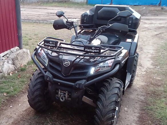 2017 CFMoto CFORCE 400L EPS, чёрный, 560000 рублей