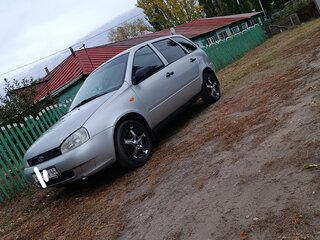 2012 Lada (ВАЗ) Kalina I, серебристый, 385000 рублей, вид 2