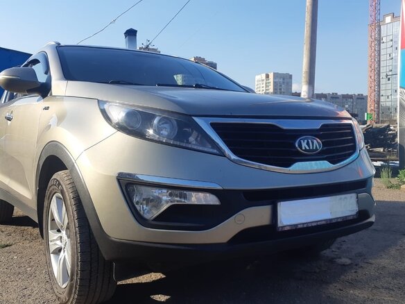 2013 Kia Sportage III, серебристый, 1450000 рублей - вид 13