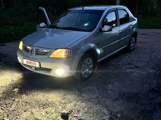 2008 Renault Logan I, серый, 580000 рублей, вид 1