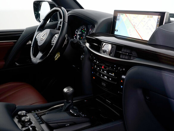 2018 Lexus LX 570 III Рестайлинг 2, чёрный - вид 27
