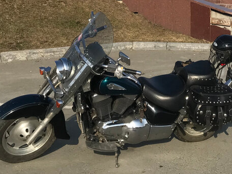1999 Suzuki Intruder VL 1500 LC, зелёный, 470000 рублей, вид 2