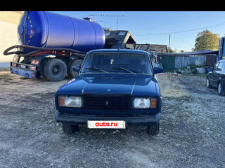 2003 Lada (ВАЗ) 2107, синий, 100000 рублей, вид 2