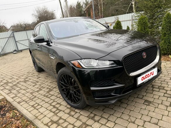 2018 Jaguar F-Pace I, чёрный, 3150000 рублей - вид 3