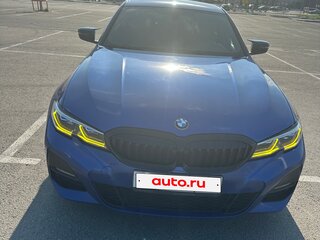 2019 BMW 3 серии 320d VII (G2x), синий, 3100000 рублей, вид 2