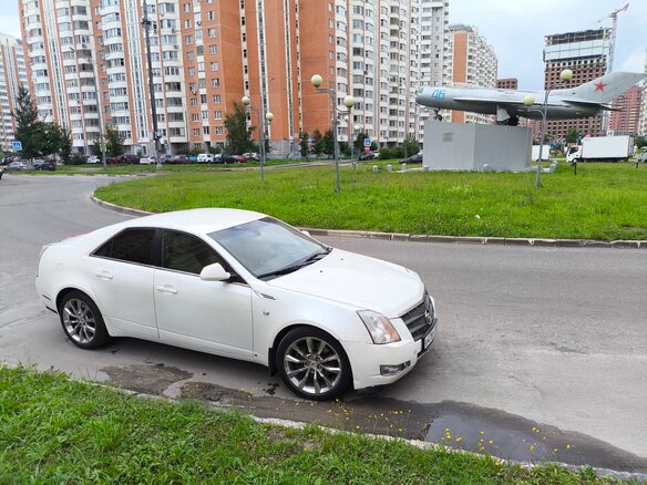 2008 Cadillac CTS II, белый, 610000 рублей - вид 6