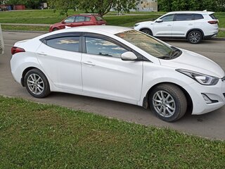 2014 Hyundai Elantra V (MD) Рестайлинг, белый, 1150000 рублей, вид 5