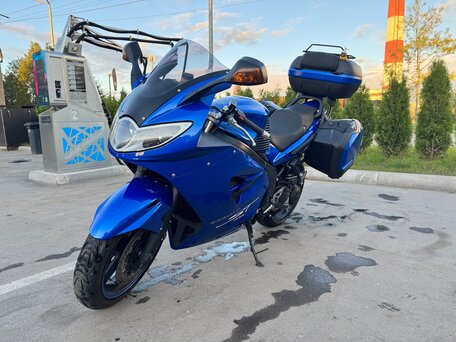 2006 Triumph Sprint ST, синий, 600000 рублей, вид 2