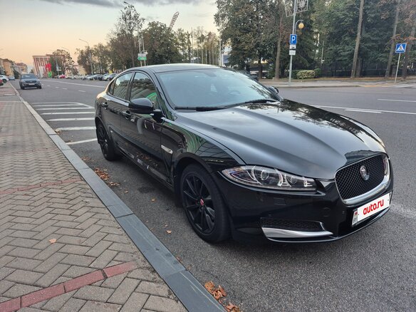 2014 Jaguar XF I Рестайлинг, чёрный, 1445000 рублей - вид 2