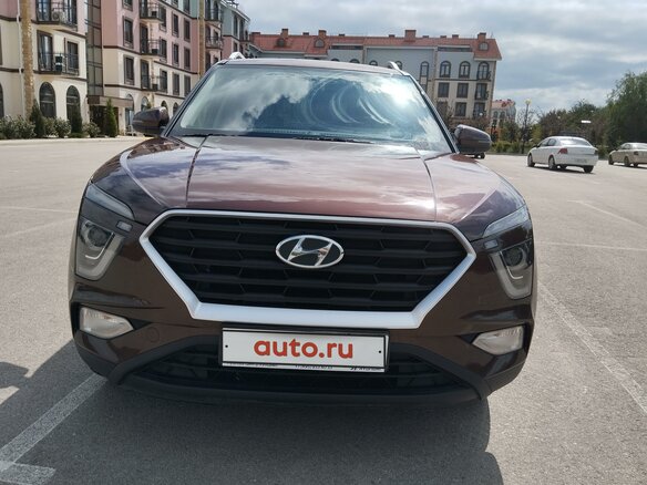 2021 Hyundai Creta II, коричневый, 2140000 рублей - вид 7