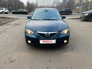 2007 Mazda 3 I (BK) Рестайлинг, синий, 550000 рублей, вид 2