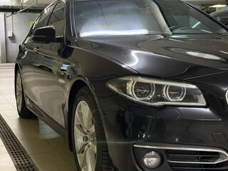 2016 BMW 5 серии 520d VI (F10/F11/F07) Рестайлинг, чёрный, 2300000 рублей, вид 3