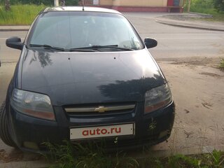 2008 Chevrolet Kalos, чёрный, 320000 рублей, вид 1