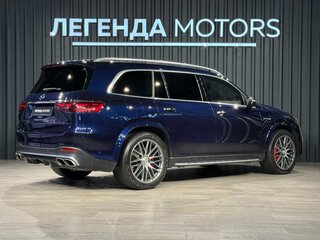 2021 Mercedes-Benz GLS AMG 63 AMG II (X167), синий, 15790000 рублей, вид 4