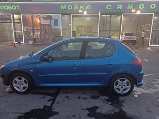 2007 Peugeot 206, синий, 215000 рублей, вид 2