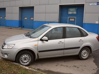 2013 Lada (ВАЗ) Granta I, серебристый, 400000 рублей, вид 1