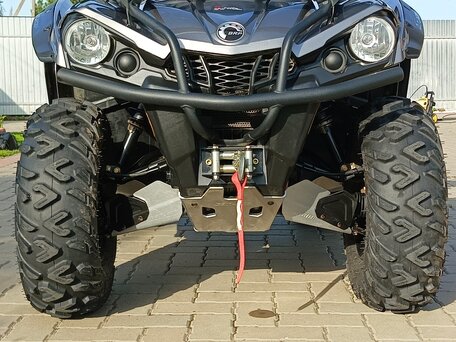 2017 BRP Can-Am Outlander L 570 (MAX), серый, 1125000 рублей, вид 2