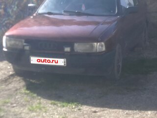 1989 Audi 80 IV (B3), красный, 100000 рублей, вид 2