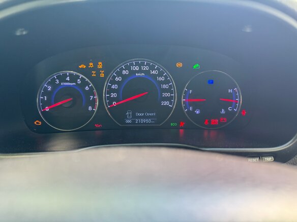 2011 Hyundai Santa Fe II Рестайлинг, серый - вид 8