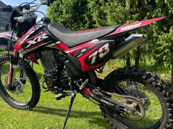 2024 Motoland XR300, красный, 130000 рублей
