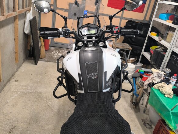 2023 Benelli TRK 502 X, белый, 500000 рублей - вид 11
