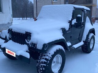 2002 Jeep Wrangler II (TJ), чёрный, 1550000 рублей, вид 2