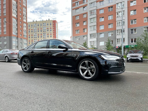 2012 Audi A6 IV (C7), чёрный, 2200000 рублей - вид 5