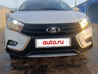 2018 Lada (ВАЗ) Vesta SW I, белый, 700000 рублей, вид 2