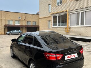 2020 Lada (ВАЗ) Vesta I, чёрный, 1155000 рублей, вид 4