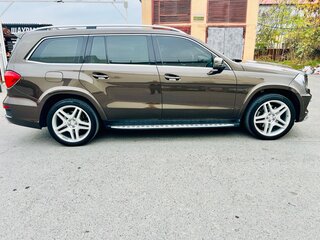 2013 Mercedes-Benz GL-Класс 350 II (X166), коричневый, 3300000 рублей, вид 4