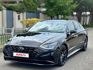 2021 Hyundai Sonata VIII (DN8), чёрный, 2950000 рублей, вид 1