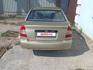 2006 Hyundai Accent ТагАЗ II, бежевый, 330000 рублей, вид 3