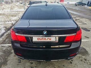 2010 BMW 7 серии Long 750Li xDrive V (F01/F02/F04), чёрный, 1800000 рублей, вид 5