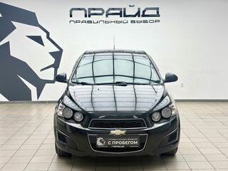 2014 Chevrolet Aveo II, чёрный, 745000 рублей, вид 2