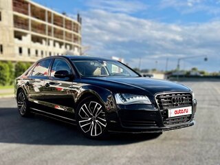 2012 Audi A8 Long III (D4), чёрный, 2500000 рублей, вид 1