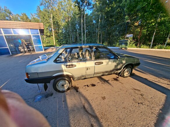 1995 Lada (ВАЗ) 21099, серый, 350000 рублей - вид 5