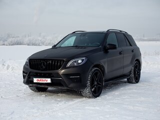 2013 Mercedes-Benz M-Класс 350 III (W166), чёрный, 2900000 рублей, вид 1