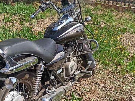 2020 Bajaj Avenger, чёрный, 220000 рублей, вид 2
