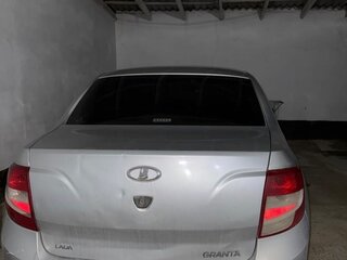 2012 Lada (ВАЗ) Granta I, серебристый, 275000 рублей, вид 2