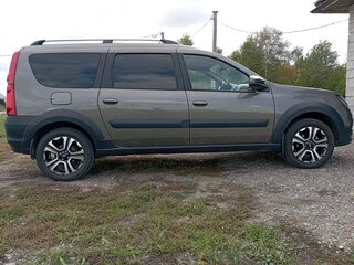 2021 Lada (ВАЗ) Largus Cross I Рестайлинг, серый, 1680000 рублей, вид 4