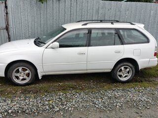 1998 Toyota Corolla VII (E100), белый, 350000 рублей, вид 3