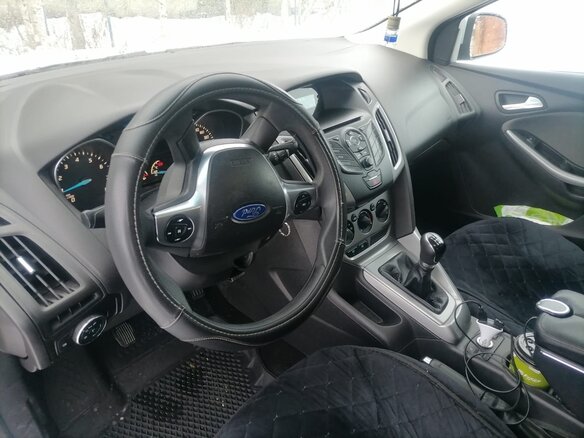 2013 Ford Focus III, серебристый, 1400000 рублей - вид 5