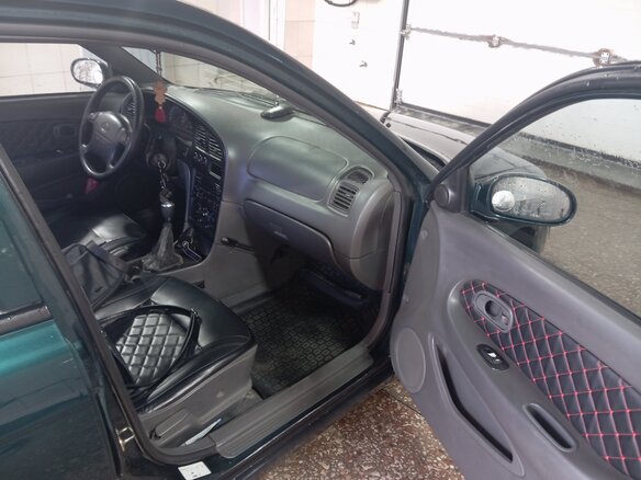 1998 Kia Sephia II, зелёный, 280000 рублей - вид 5