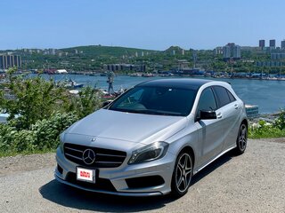 2013 Mercedes-Benz A-Класс 180 III (W176), серый, 1400000 рублей, вид 1