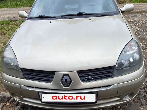 2007 Renault Symbol I Рестайлинг 2, бежевый, 205000 рублей
