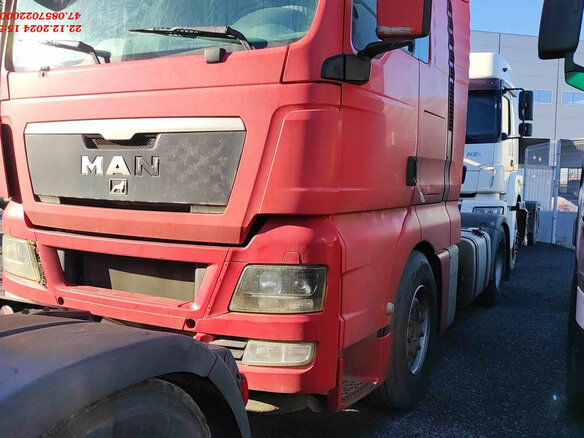 2012 MAN TGX, красный, 2770000 рублей