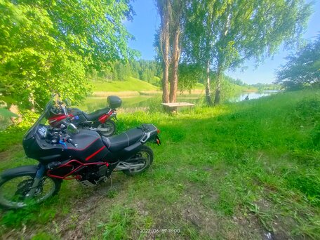 1996 Yamaha XTZ750 Super Tenere, чёрный, 250000 рублей, вид 4